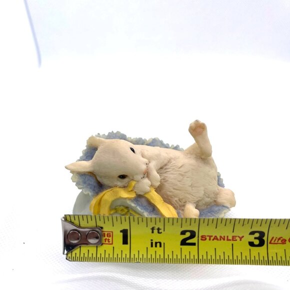 Aynsley MasterCraft Hand Painted Bunny Rabbit Blue Hat Collectible UK England - Picture 7 of 11